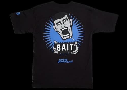 BAIT x Punk Drunkers Tee Black