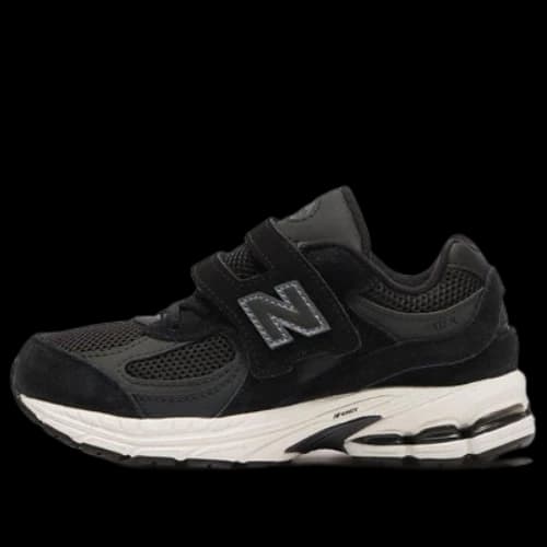 (PS) New Balance 2002R Hook & Loop 'Black White'
