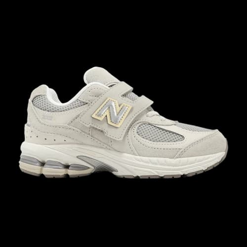 New Balance 2002R Little Kid Wide' Ivory Beige'