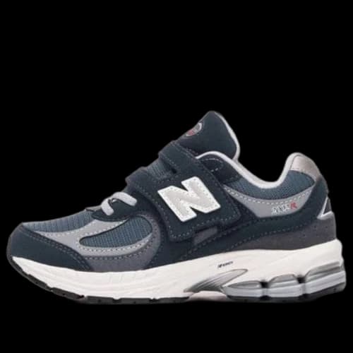 (PS) New Balance 2002R Hook & Loop 'Navy Grey'