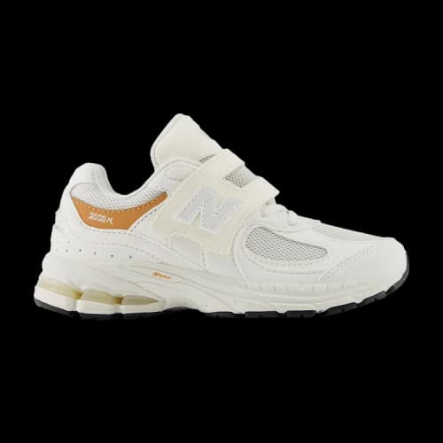 New Balance 2002R Hook & Loop Little Kid Wide 'Sea Salt Sepia'