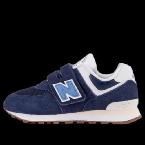 (PS) New Balance 574 Hook & Loop Shoes 'Blue White'