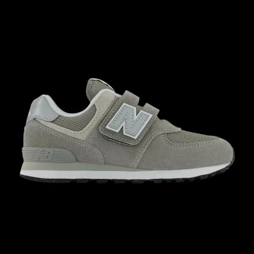 New Balance 574 Hook and Loop Little Kid Wide 'Core Pack - Grey White'