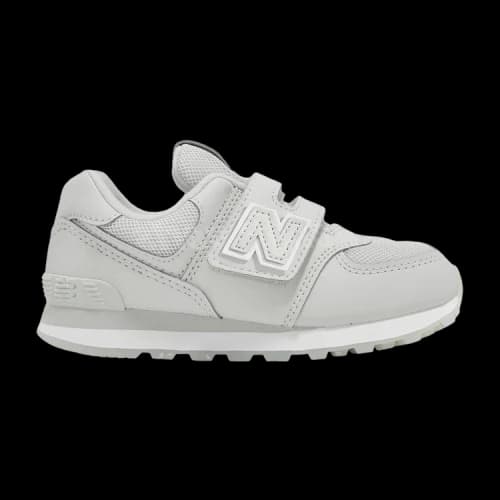 New Balance 574 Little Kid Wide 'Grey White'