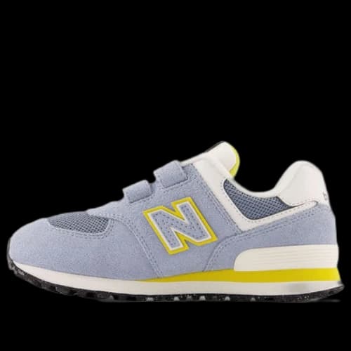 (GS) New Balance 574 Shoes 'Blue White Yellow'