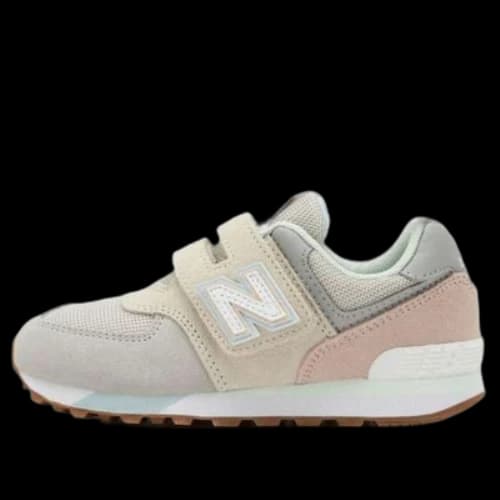 (PS) New Balance 574 Shoes 'Beige Grey Pink White'
