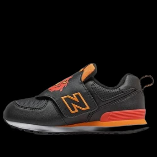 New Balance 574 Animal Series Lion Black Orange Kid