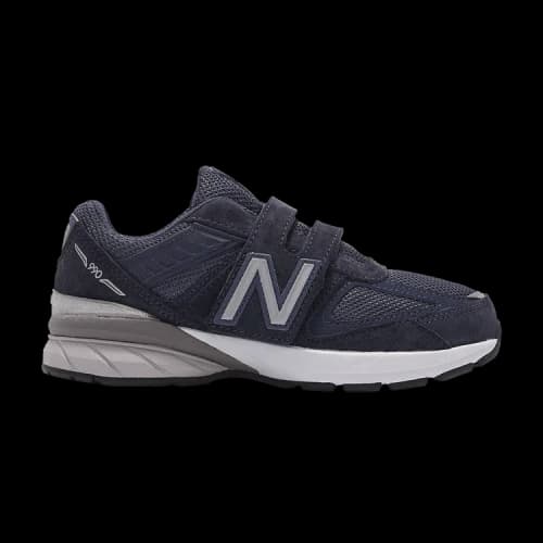 New Balance 990v5 Hook and Loop Little Kid 'Navy'