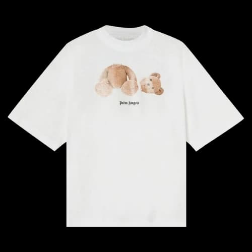 Palm Angels Bear Loose Tee 'White Brown'