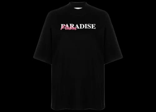 Palm Angels Crew Neck T-Shirt Black