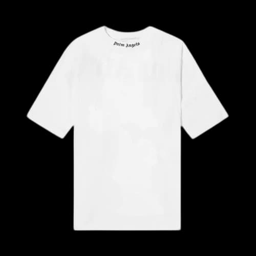 Palm Angels Classic Logo Over S/S T-shirt White/Black