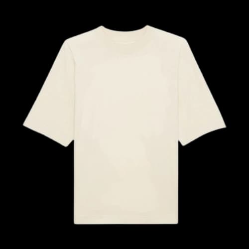 Palm Angels Classic Logo Loose S/S T-shirt Butter/White