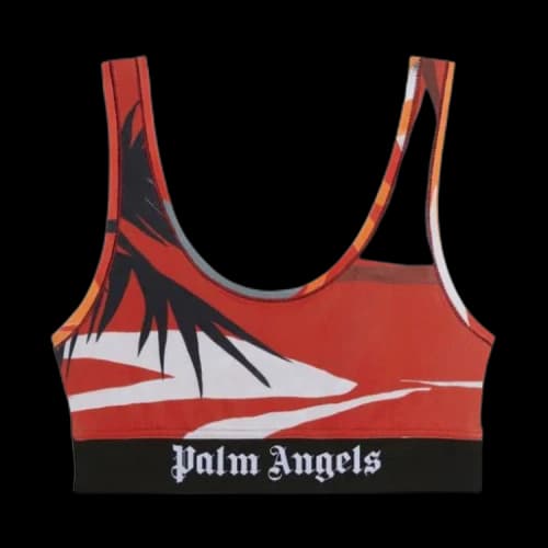 Palm Angels Hawaii Sport Bra 'Multicolor/Off White'