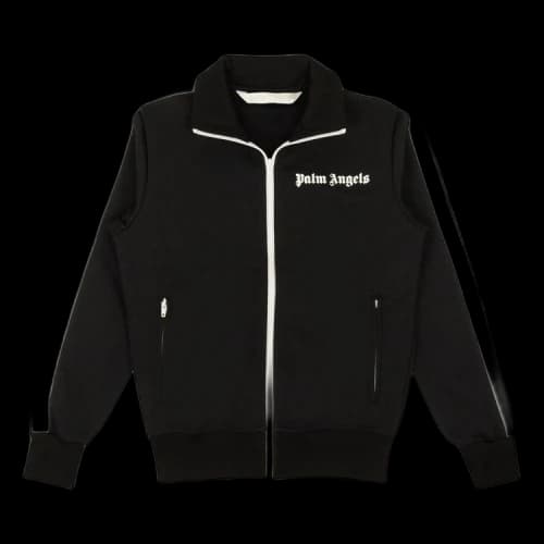 Palm Angels Womens Track Jacket Black/White