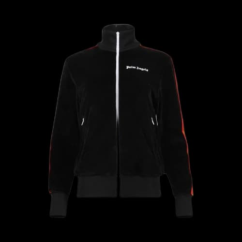 Palm Angels Rainbow Track Jacket 'Black/White'