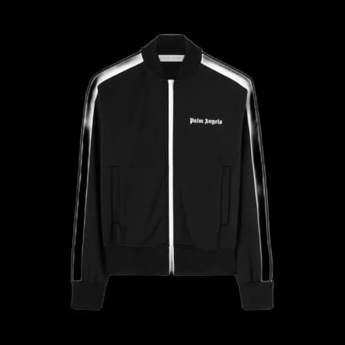 Palm Angels Track Bomber Jacket Black/White