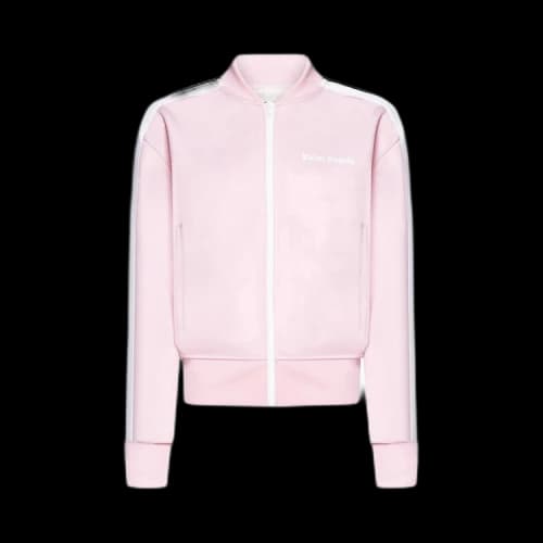 Palm Angels Logo Print Track Jacket Light Pink