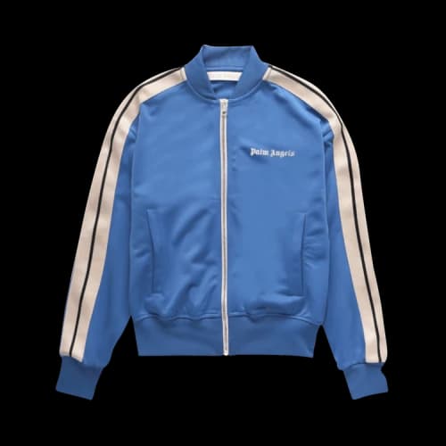 Palm Angels Bomber Jacket 'Blue/White'