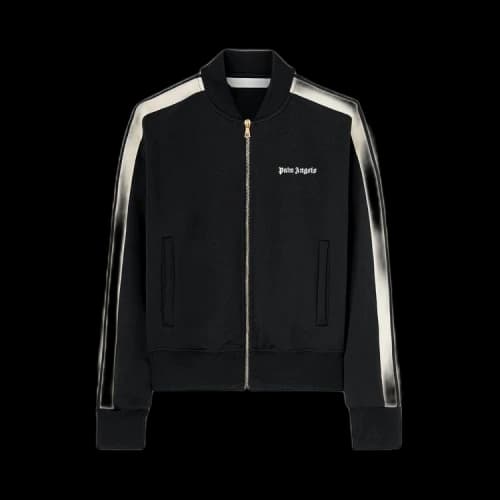 Palm Angels Classic Logo Track Bomber Jacket Black