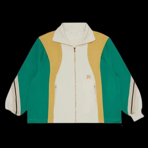 Palm Angels Monogram Colorblock Sweatshirt 'Off White/Multicolor'