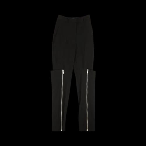 Palm Angels Zipper Detail Pants 'Black'