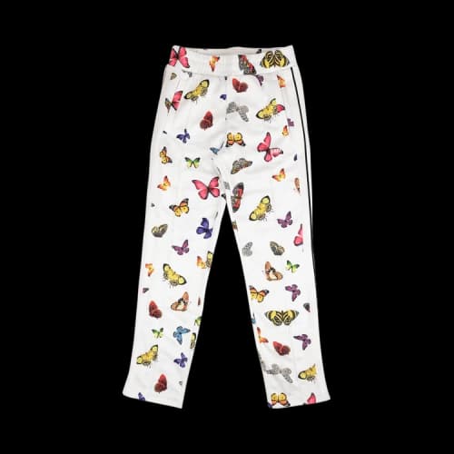 Palm Angels Butterfly Print Track Pants 'White'