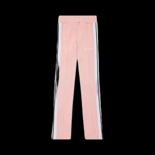 Palm Angels Womens Classic Track Pants Pink/White