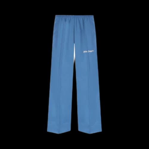 Palm Angels Cropped Track Pants 'Blue/Beige'