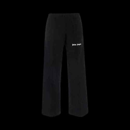 Palm Angels Cropped Suit Pants 'Black/White'