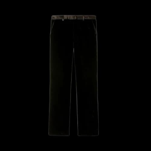 Palm Angels Velvet Suit Pants Black
