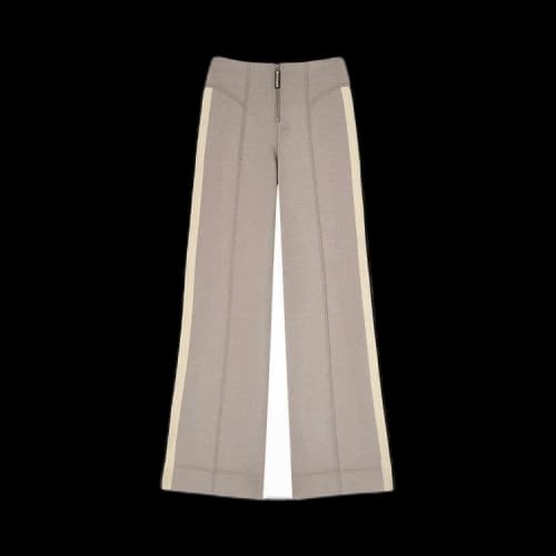 Palm Angels Neoprene Track Pants 'Taupe/Off White'