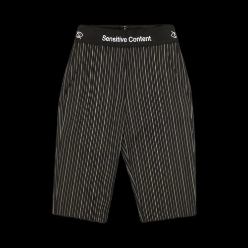 Palm Angels Sensitive Content Biker Shorts 'Black'