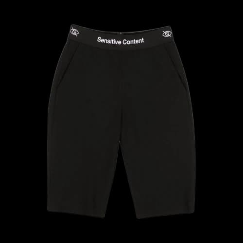 Palm Angels Logo Sensitive Content Shorts 'Black'
