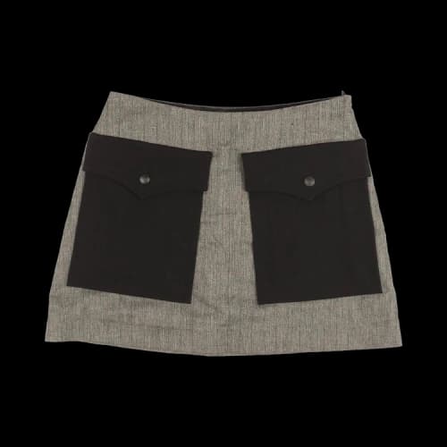 Palm Angels Skirt 'Grey'