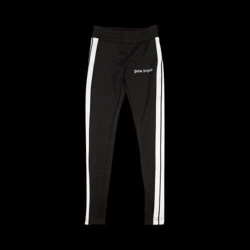 Palm Angels Track Leggings Pants 'Black/White'