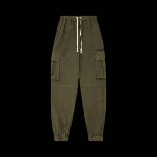 Palm Angels Ultralight Cargo Pants 'Military'