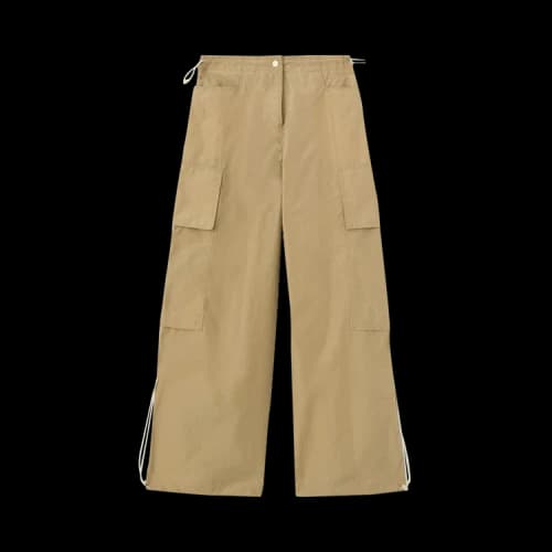 Palm Angels Parachute Pants Beige