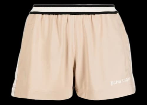 Palm Angels Side Stripe Track Shorts Peach Orange