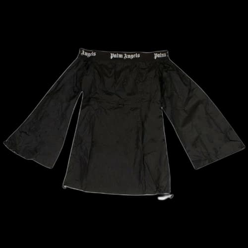 Palm Angels Boat Collar Dress 'Black'