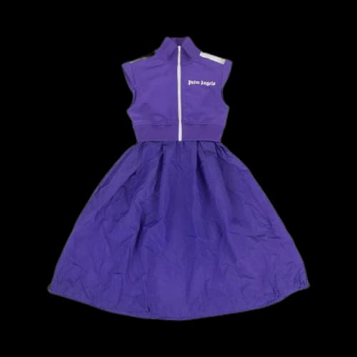 Palm Angels Mix Track Dress 'Purple'