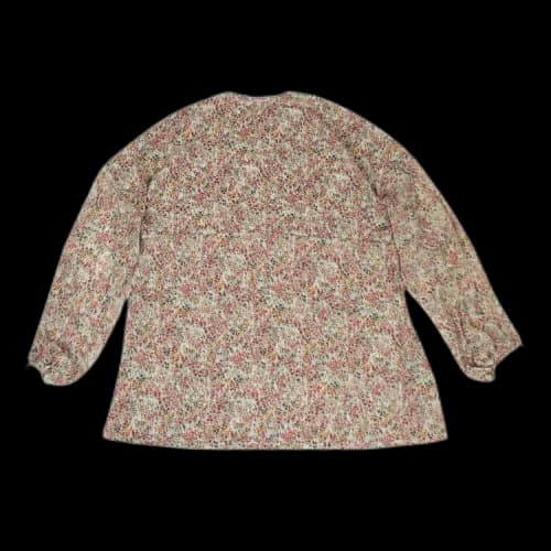 Palm Angels Flower Print Tunic Dress 'White'