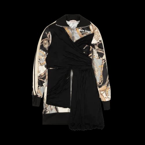 Palm Angels Bandana Print Bomber Dress 'Black'