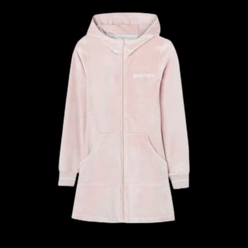 Palm Angels Chenille Mini Dress 'Pink/Butter'