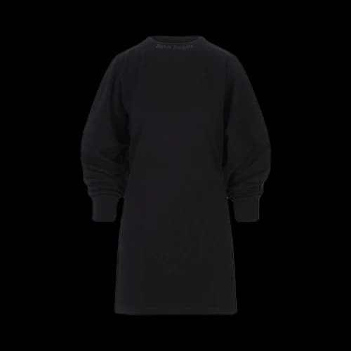 Palm Angels Over Logo Mini Dress 'Black'