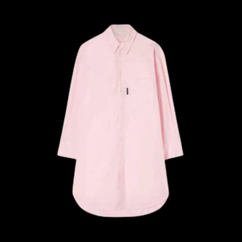 Palm Angels GD Overlogo Shirt Dress 'Pink/Black'
