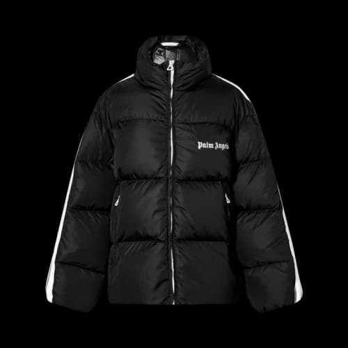 Palm Angels Track Down Jacket 'Black/White'