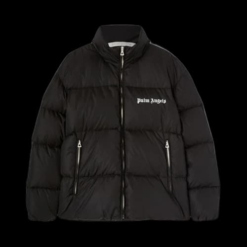 Palm Angels Track Down Jacket 'Black/White'