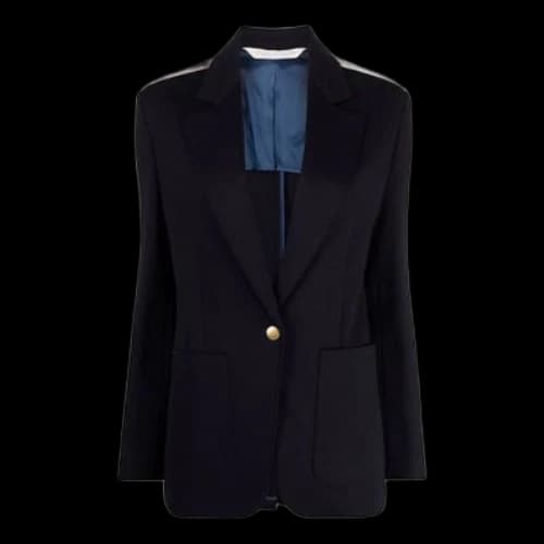 Palm Angels Milano Track Blazer 'Navy Blue' (Women's)
