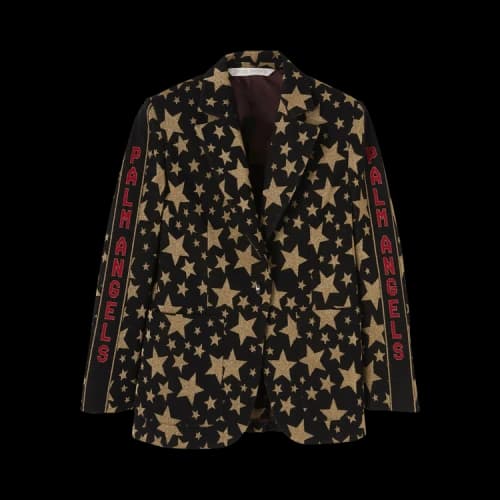 Palm Angels Stars Blazer 'Black/Gold'