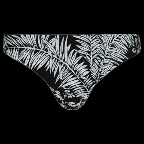Palm Angels Jungle Parrot Bikini Briefs 'Black/White'